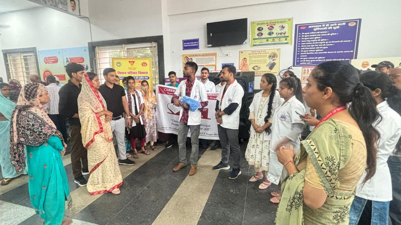  Nukkad Natak (street play) to mark Breastfeeding Week