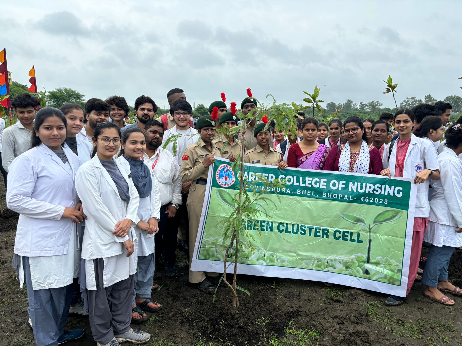 Plantation Drive: A sapling to be planted in the name of Mother