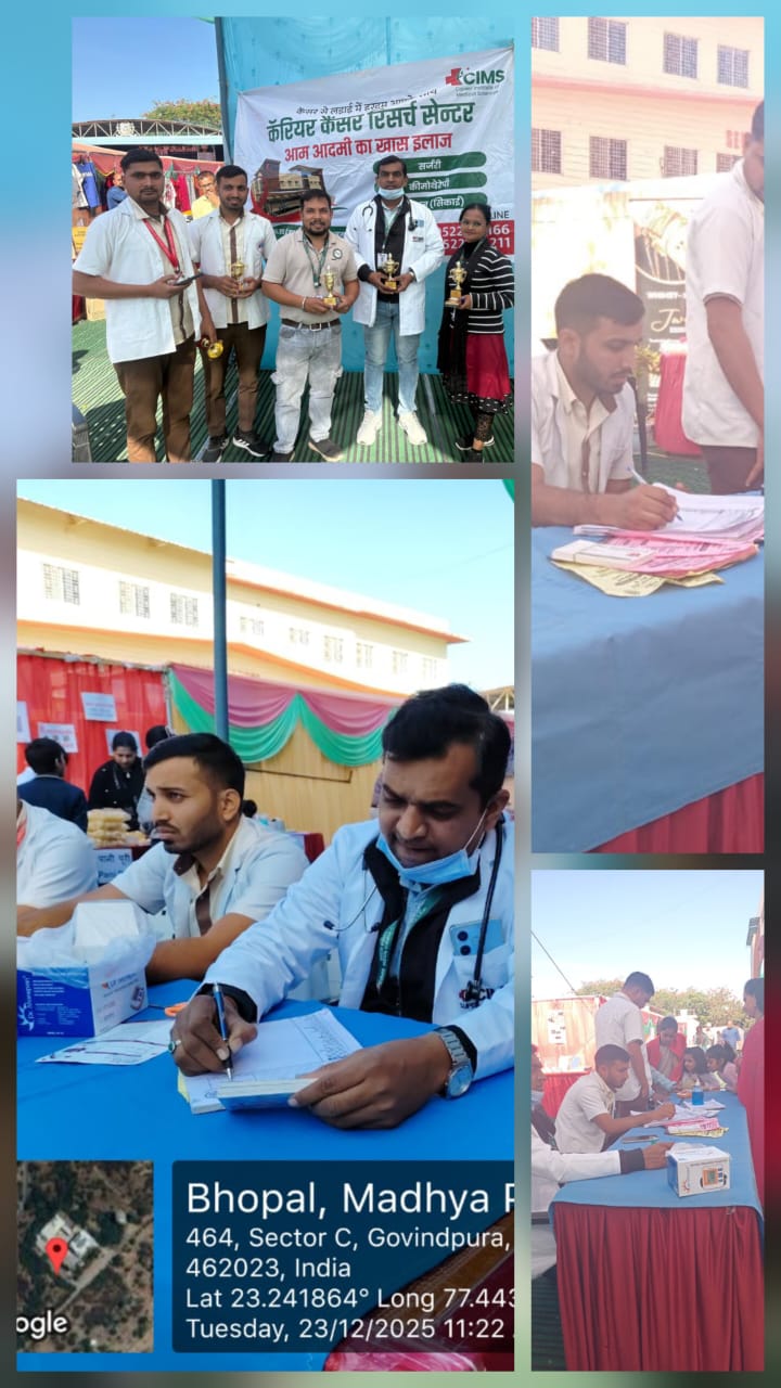 Medical Camp: GVM The Global School, Govindpura, Bhopal, Madhya Pradesh